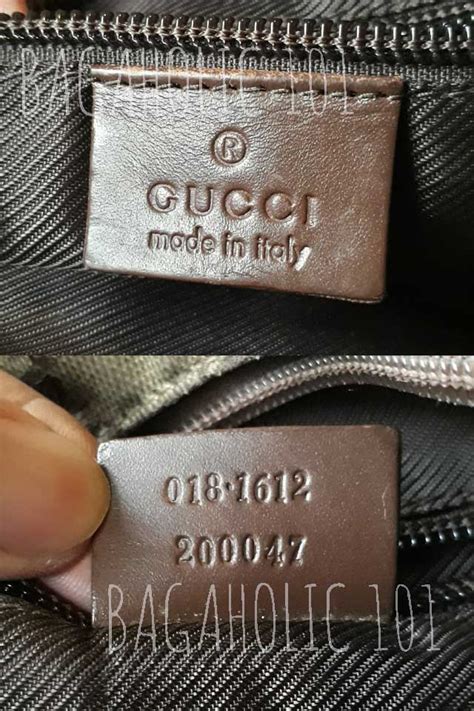 gucci authentication serial number|how to tell gucci authenticity.